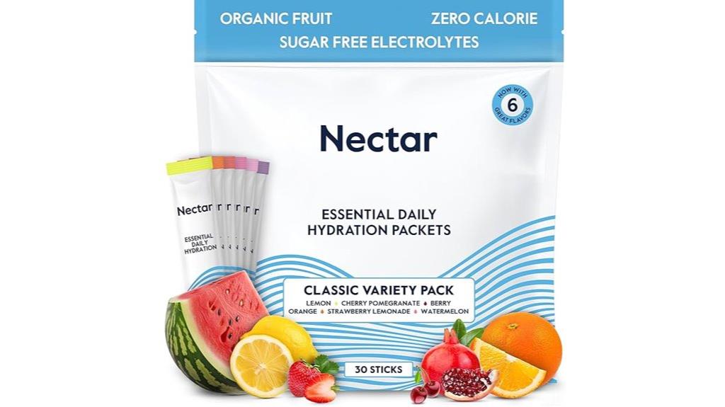 electrolyte powder hydration pack