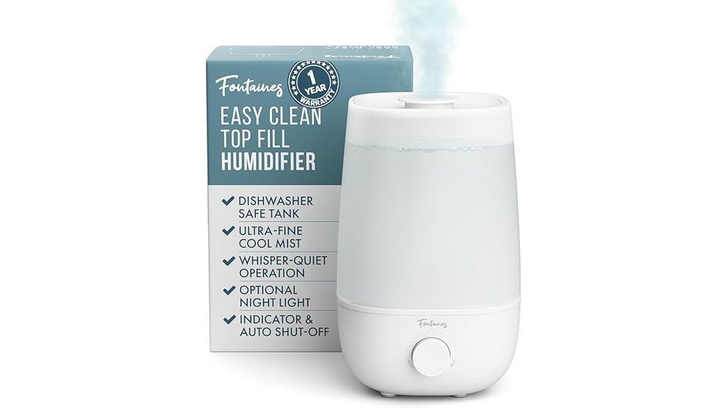 elegant cool mist humidifier
