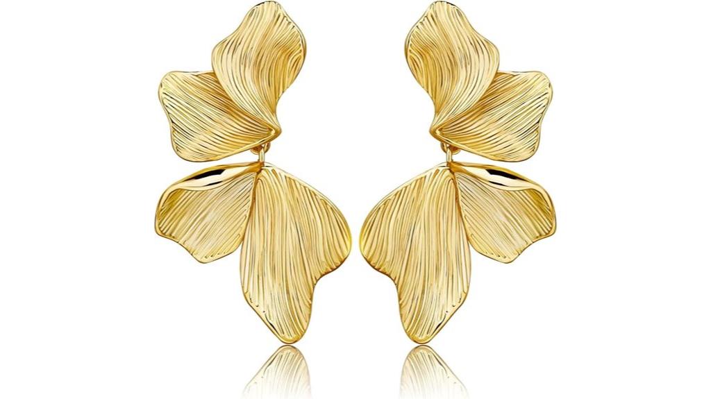 elegant gold jewelry accessories