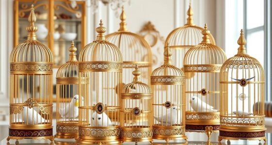 elegant luxury bird cages