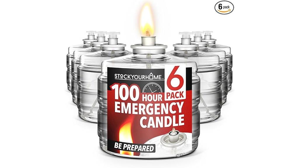 emergency 100 hour candle pack