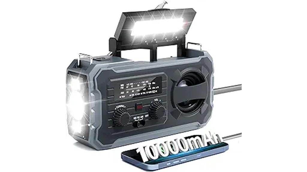 emergency radio with charging