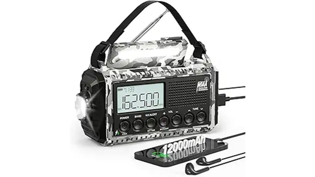 emergency radio with noaa
