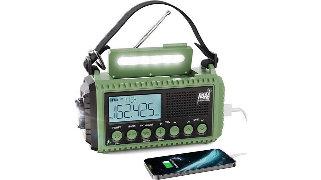 emergency solar power radio