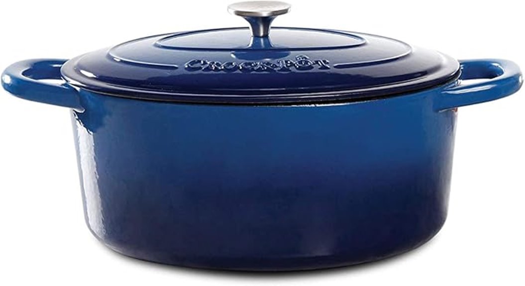 enameled 7 quart dutch oven