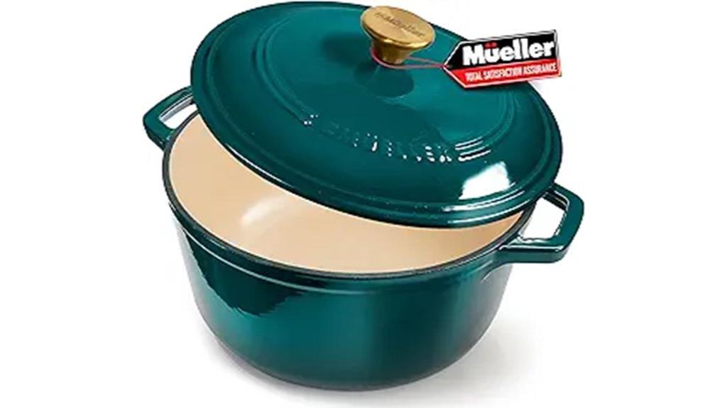 enamelled 6 quart dutch oven