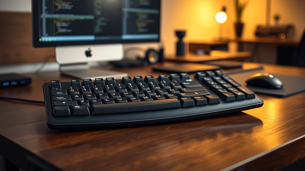 ergonomic adjustable compatible compact