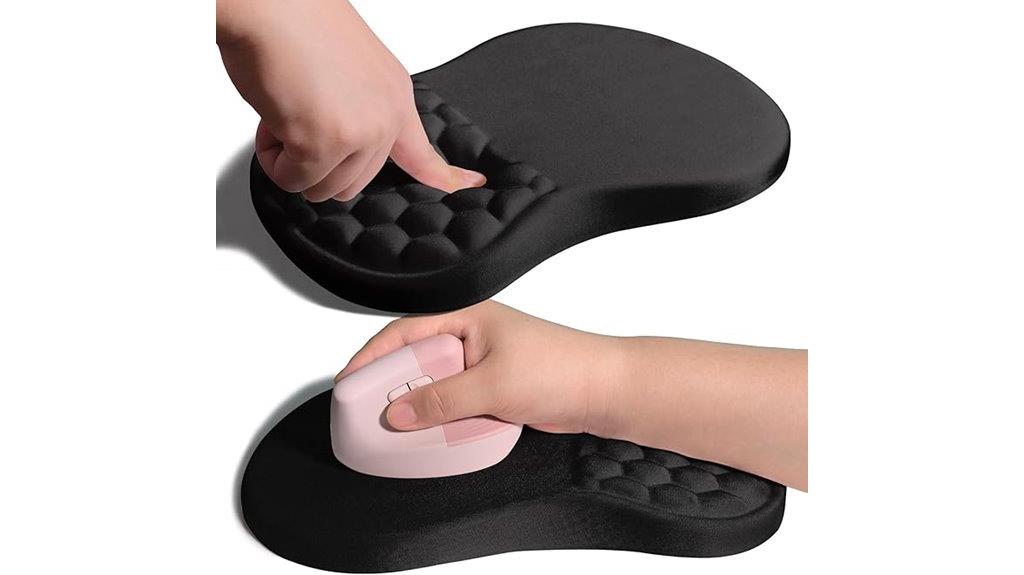 ergonomic memory foam wristpad