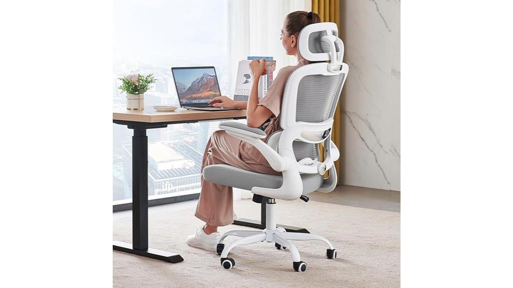 ergonomic office chair with wheels