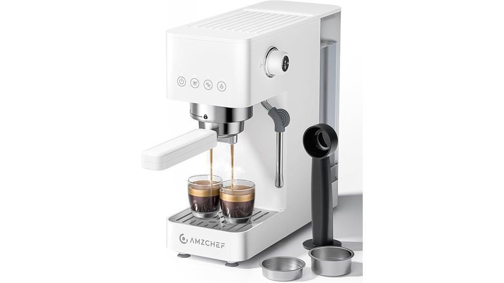 espresso machine with frother