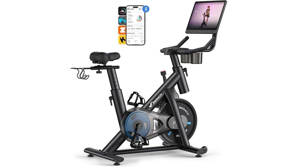 exercise bike with app
