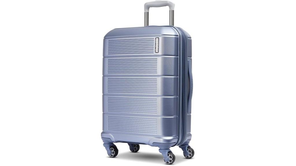 expandable hard shell suitcase