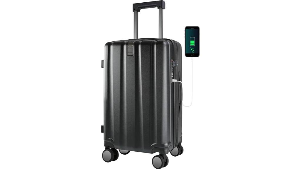 expandable spinner tsa lock