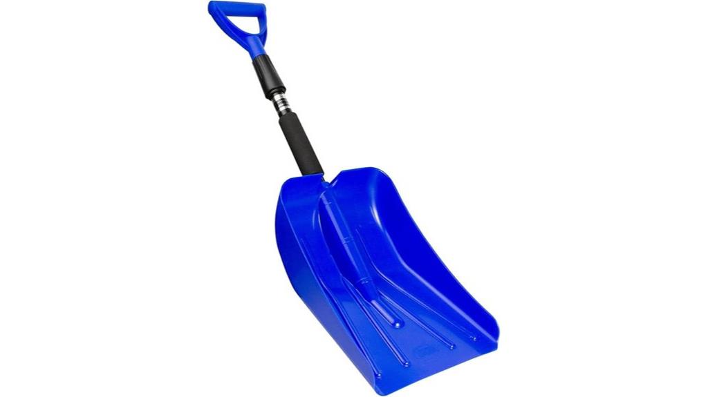 extendable snow shovel handle