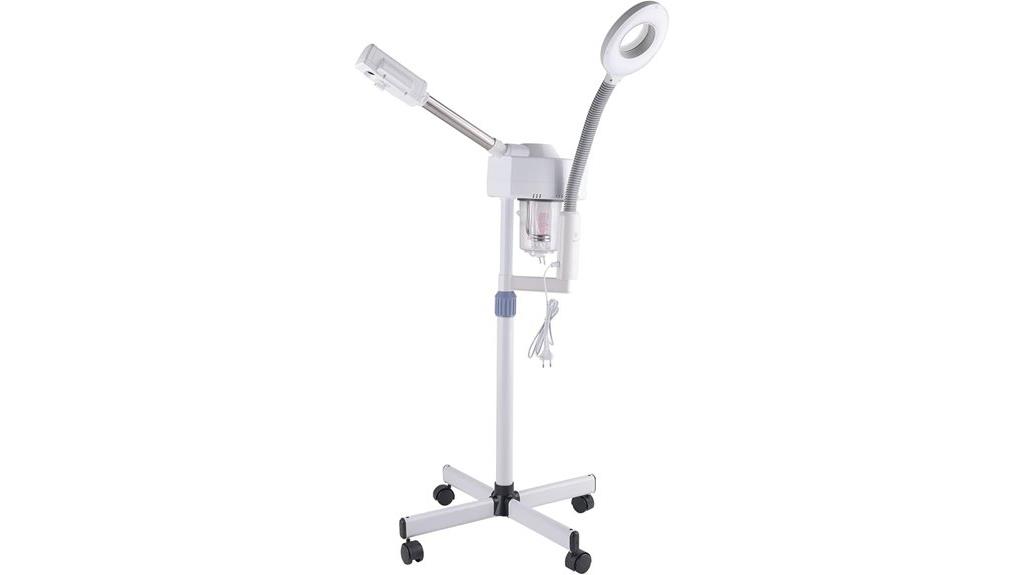 facial steamer with features