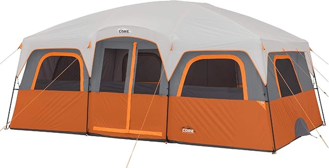 family camping tent