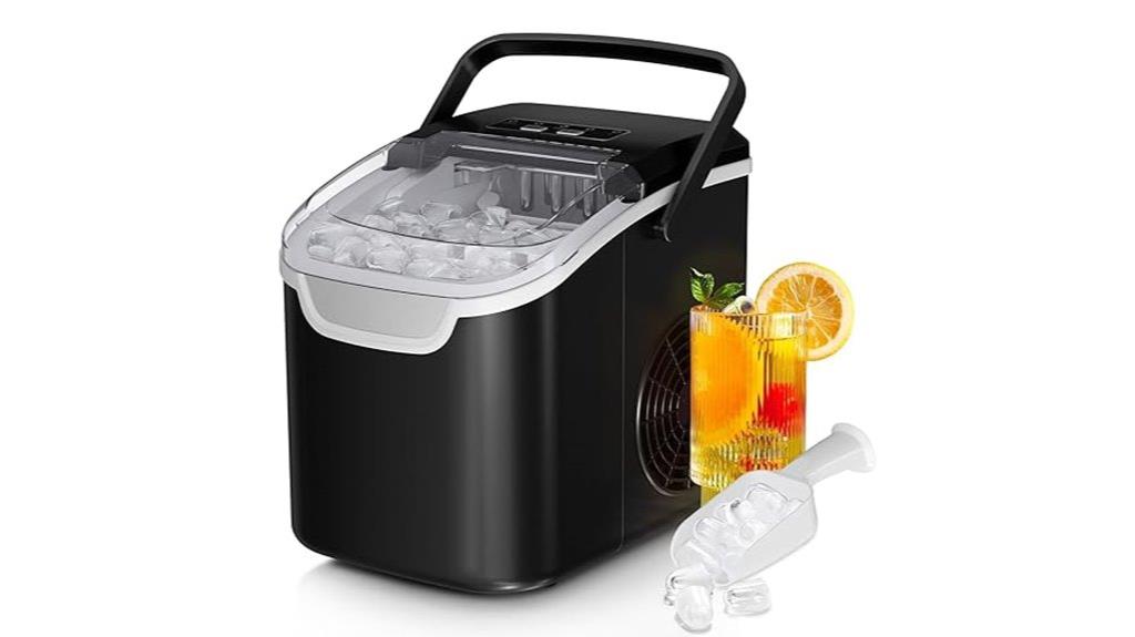 fast countertop ice maker