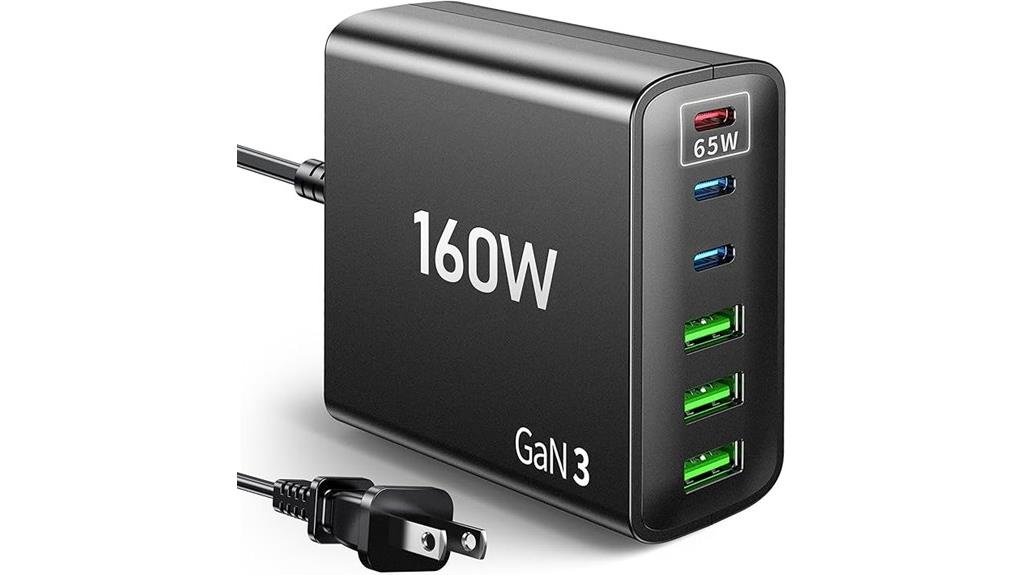 fast usb charging station