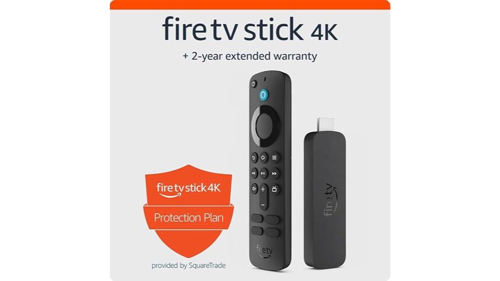 fire tv stick 4k with protection