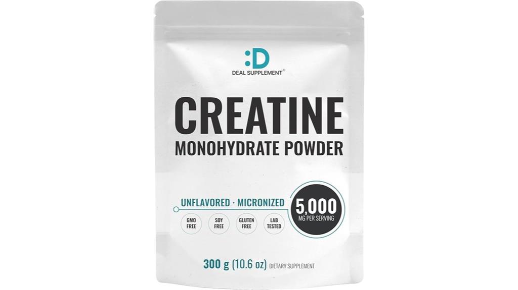 five gram creatine powder