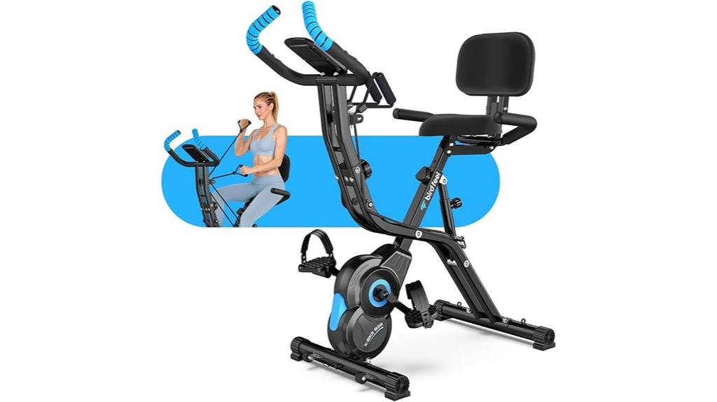 foldable bike with bands