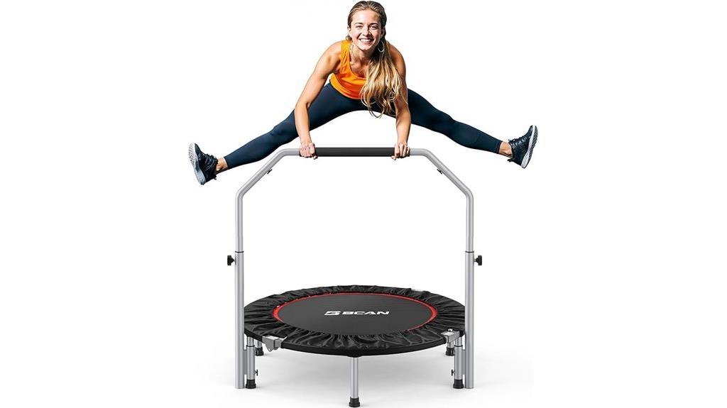 foldable foam handle trampoline