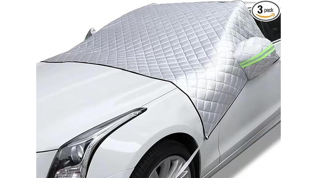 four layer car windshield cover