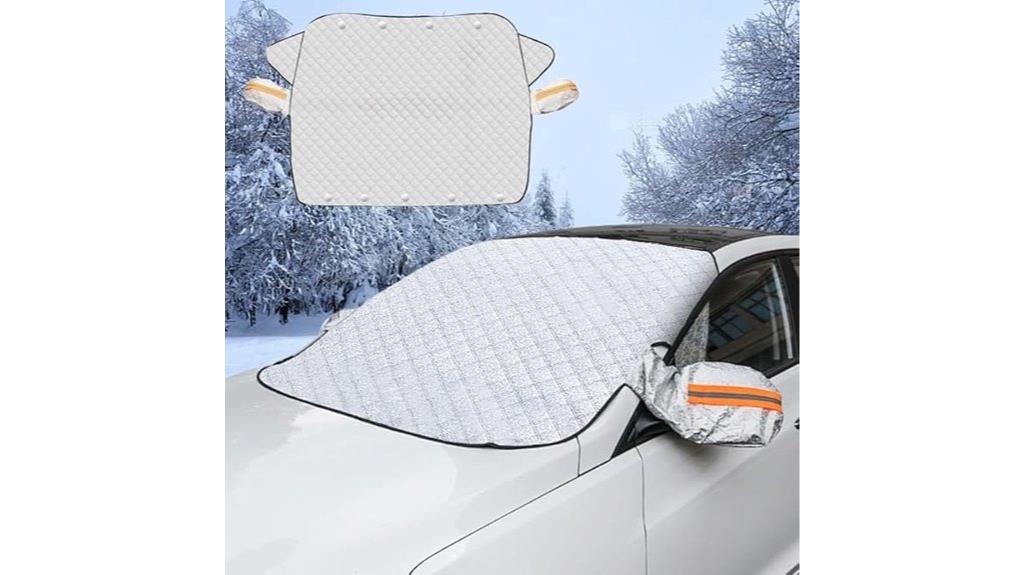 four layer suv windshield cover