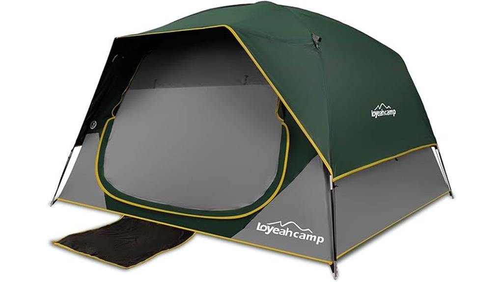 four person blackout tent