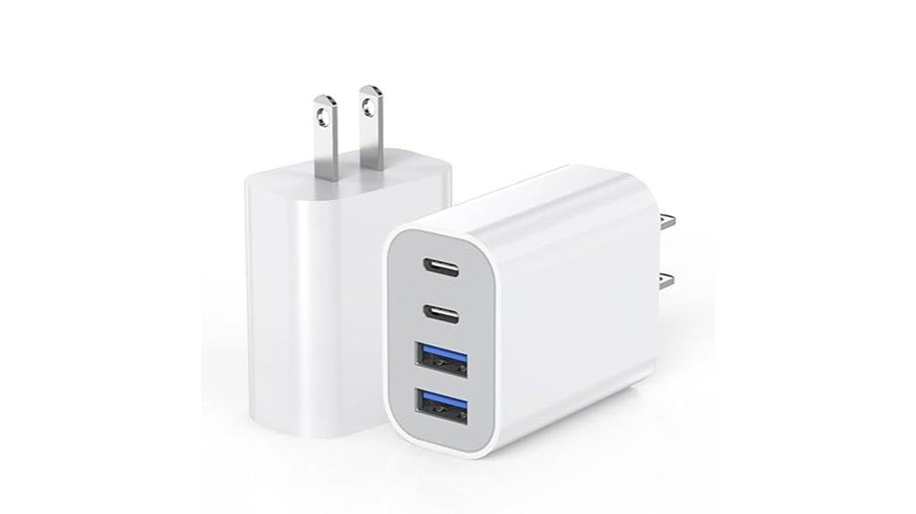 four port fast charger