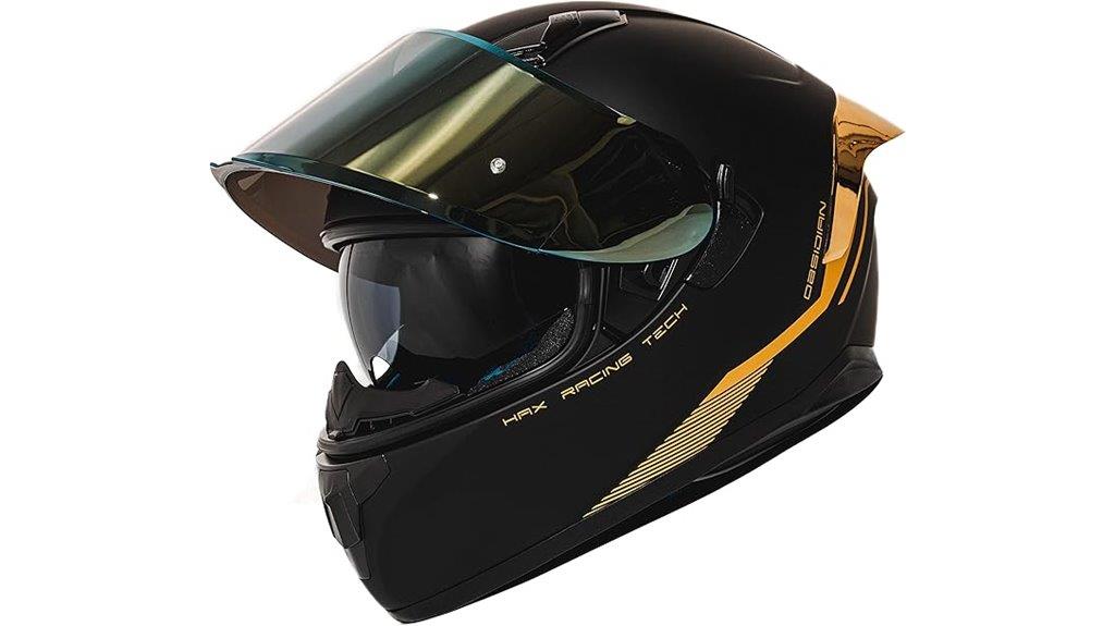 full face motorcycle helmet