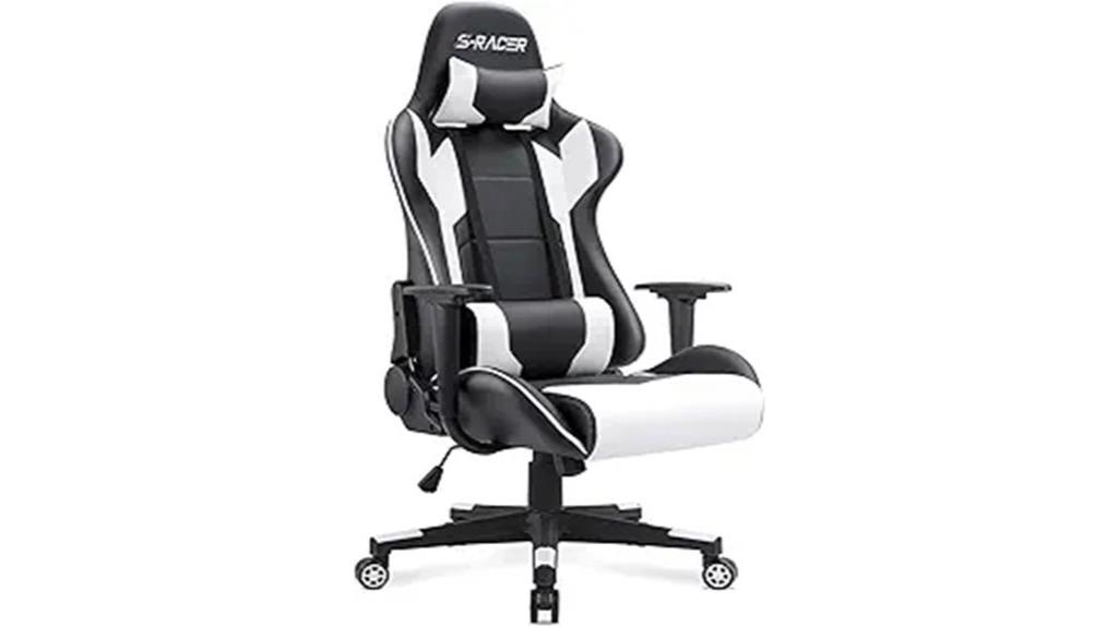 gaming chair with headrest
