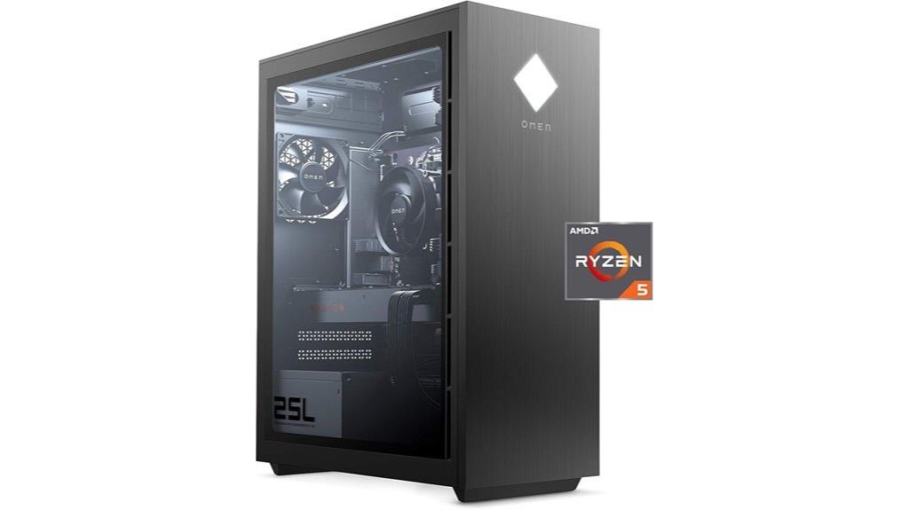 gaming desktop with radeon