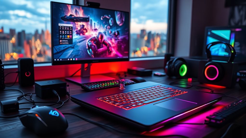 gaming laptop selection priorities