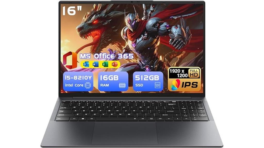 gaming laptop with 16gb ram