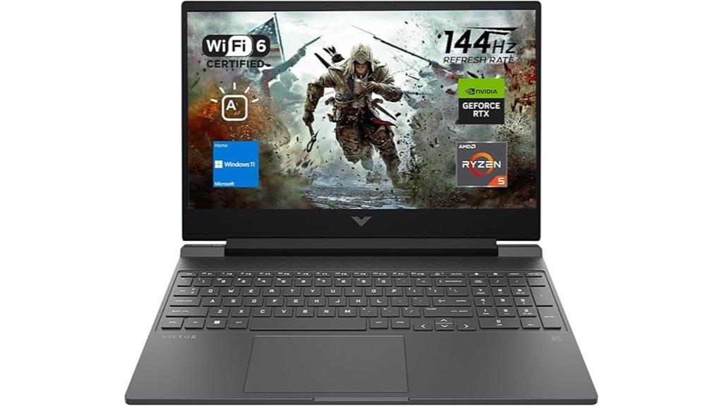 gaming laptop with rtx
