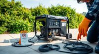 generator safety tips