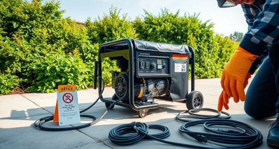generator safety tips