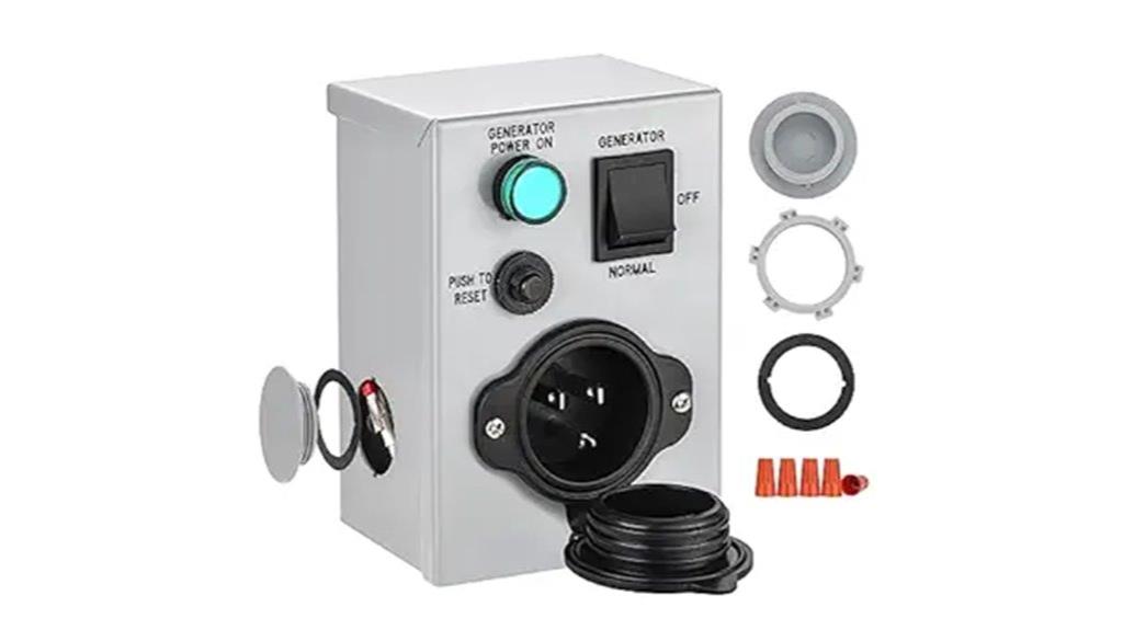 generator transfer switch box