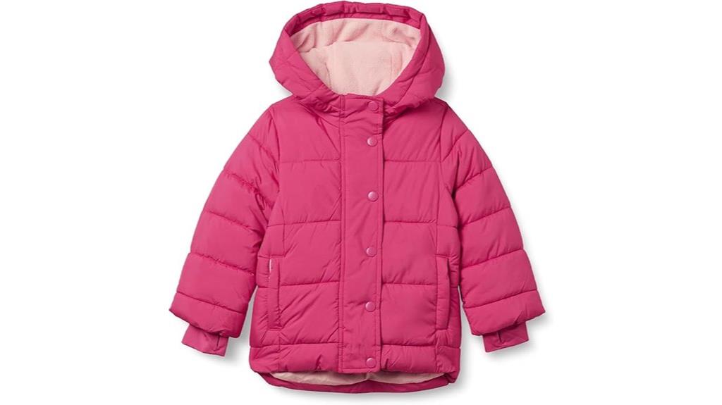 girls toddler puffer coat