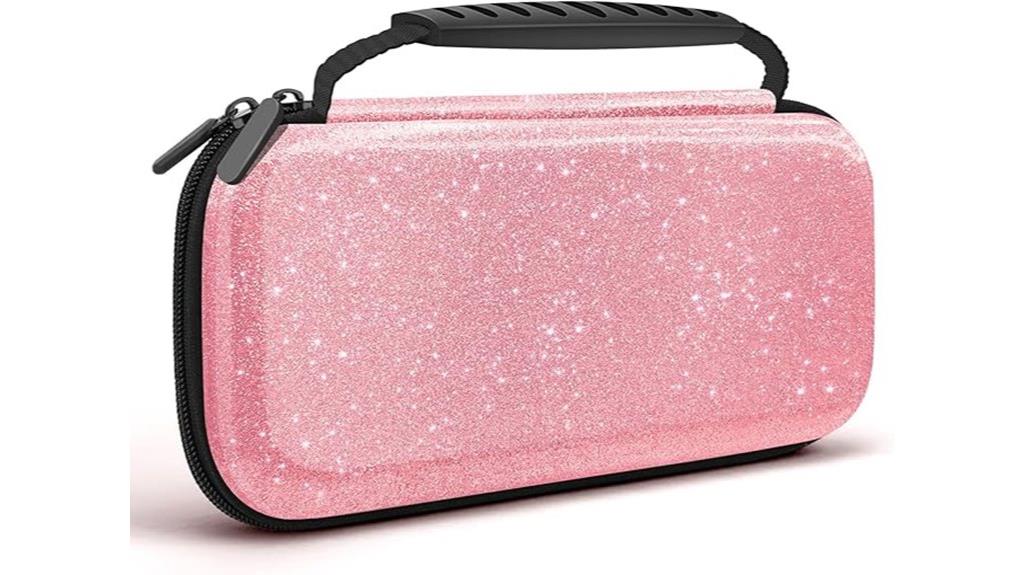 glitter nintendo switch case