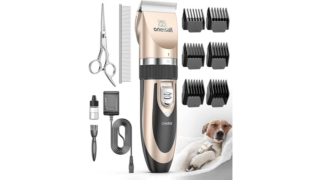 gold cordless grooming kit
