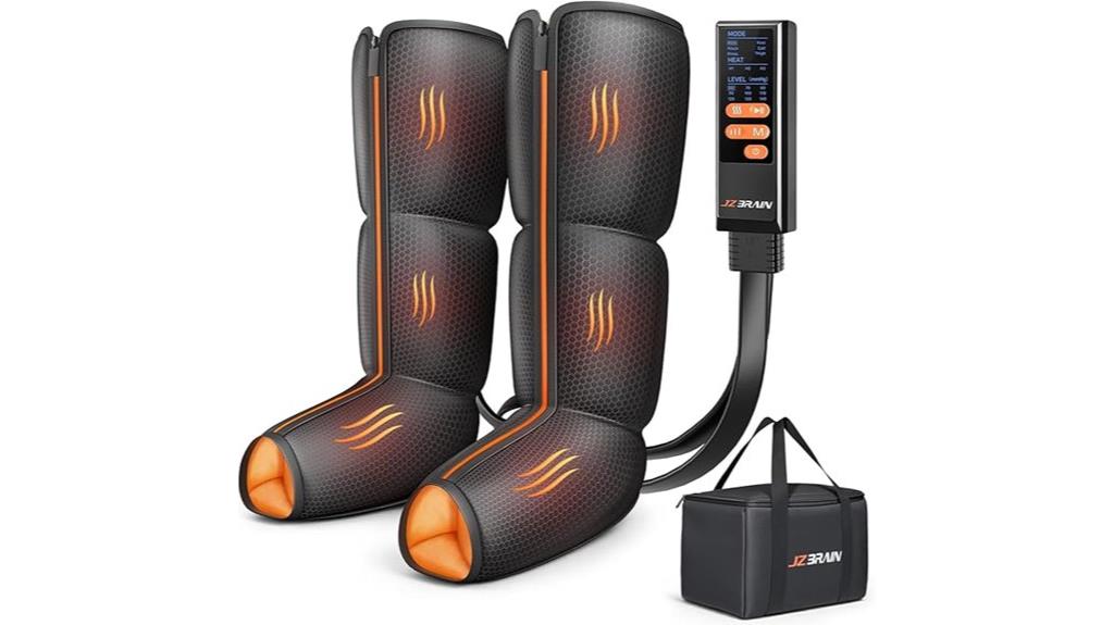 heated compression leg massage