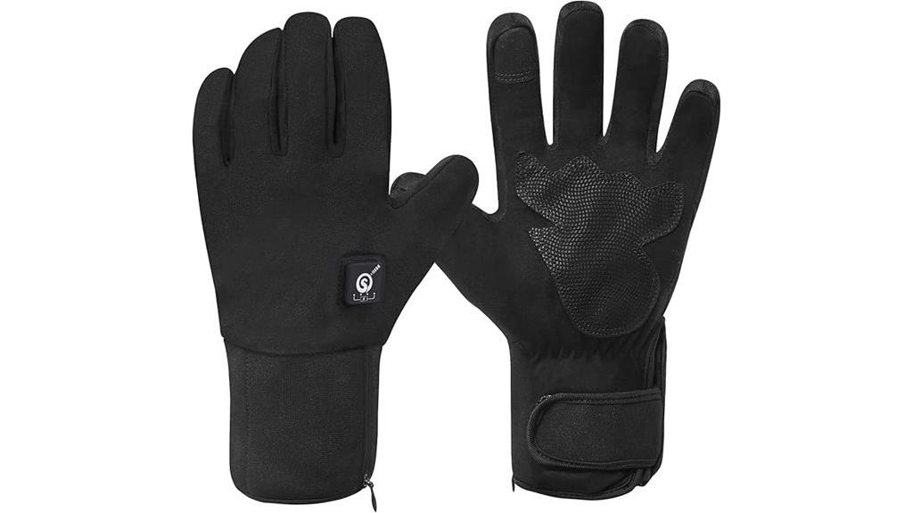 heated cycling gloves battery