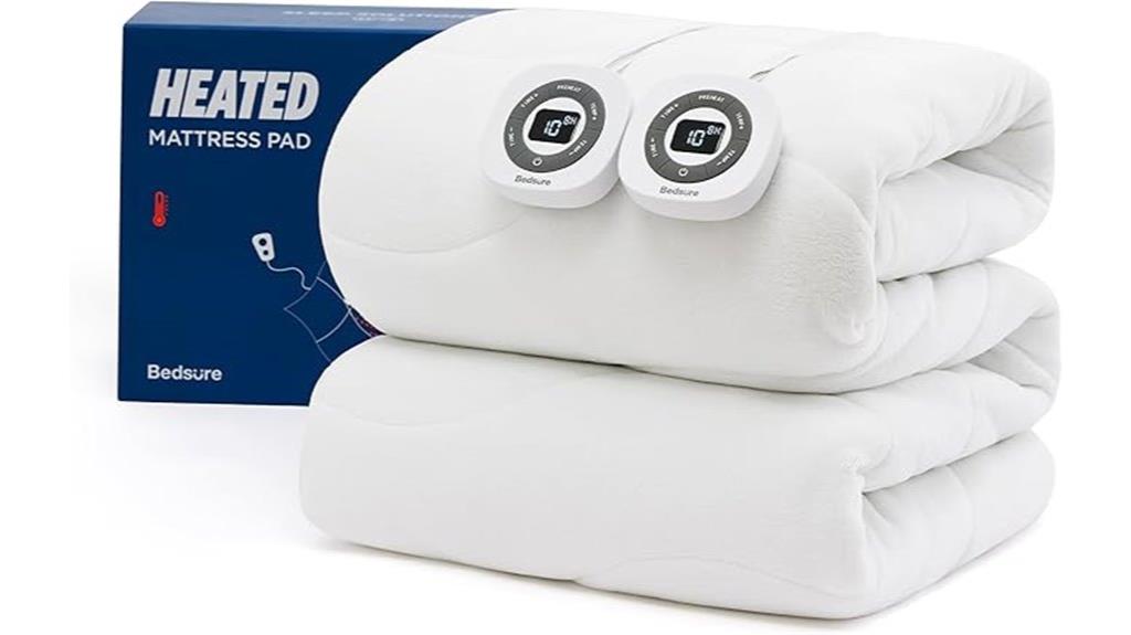 heated mattress pad features