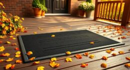 heated outdoor entry mats