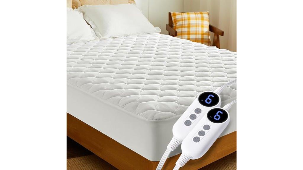 heated queen size mattress