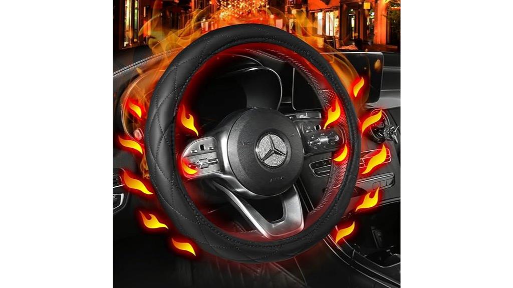 heated standard car wheel