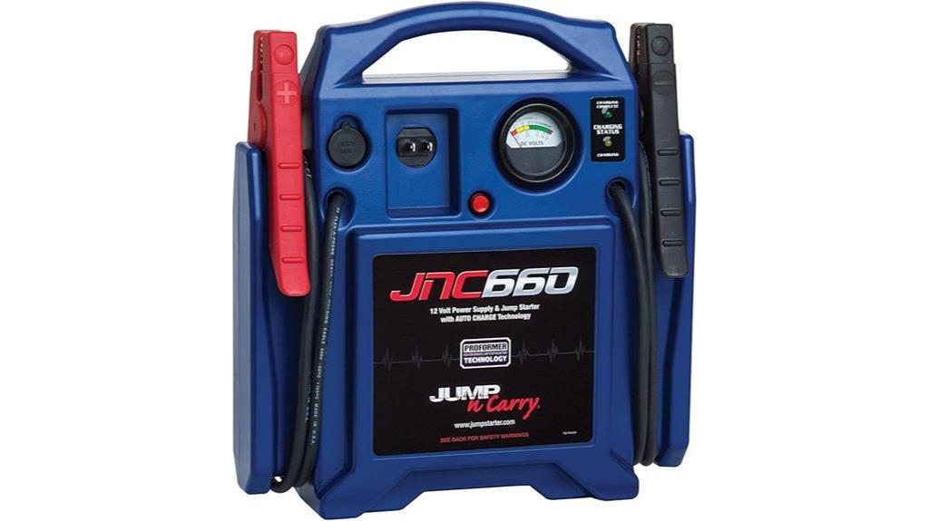 heavy duty automotive jump starter