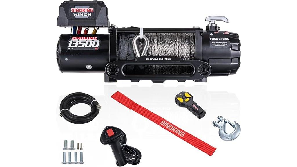 heavy duty electric winch